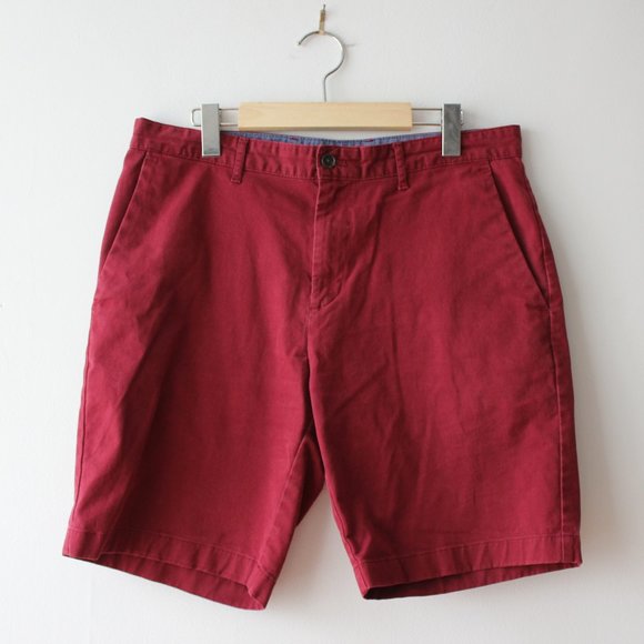 Michael Kors Red Shorts Size 32 - Picture 4 of 7